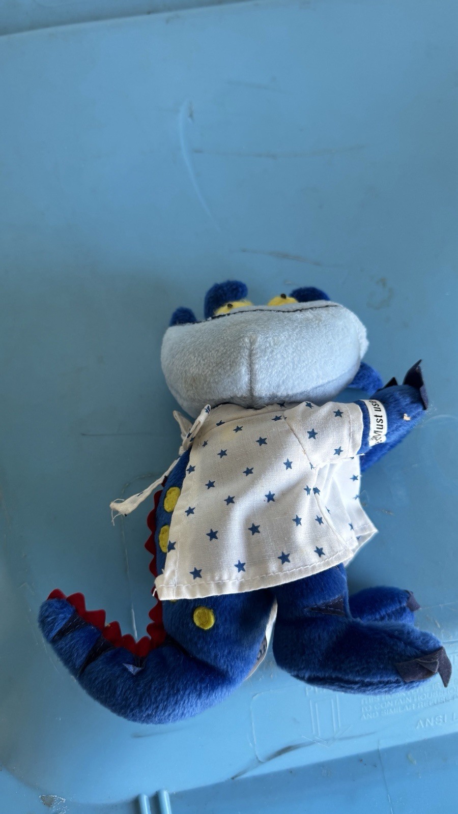 Protonix IV Plush Drug Rep Pharmaceutical Advertising Stuffed Dragon Lizard 6″