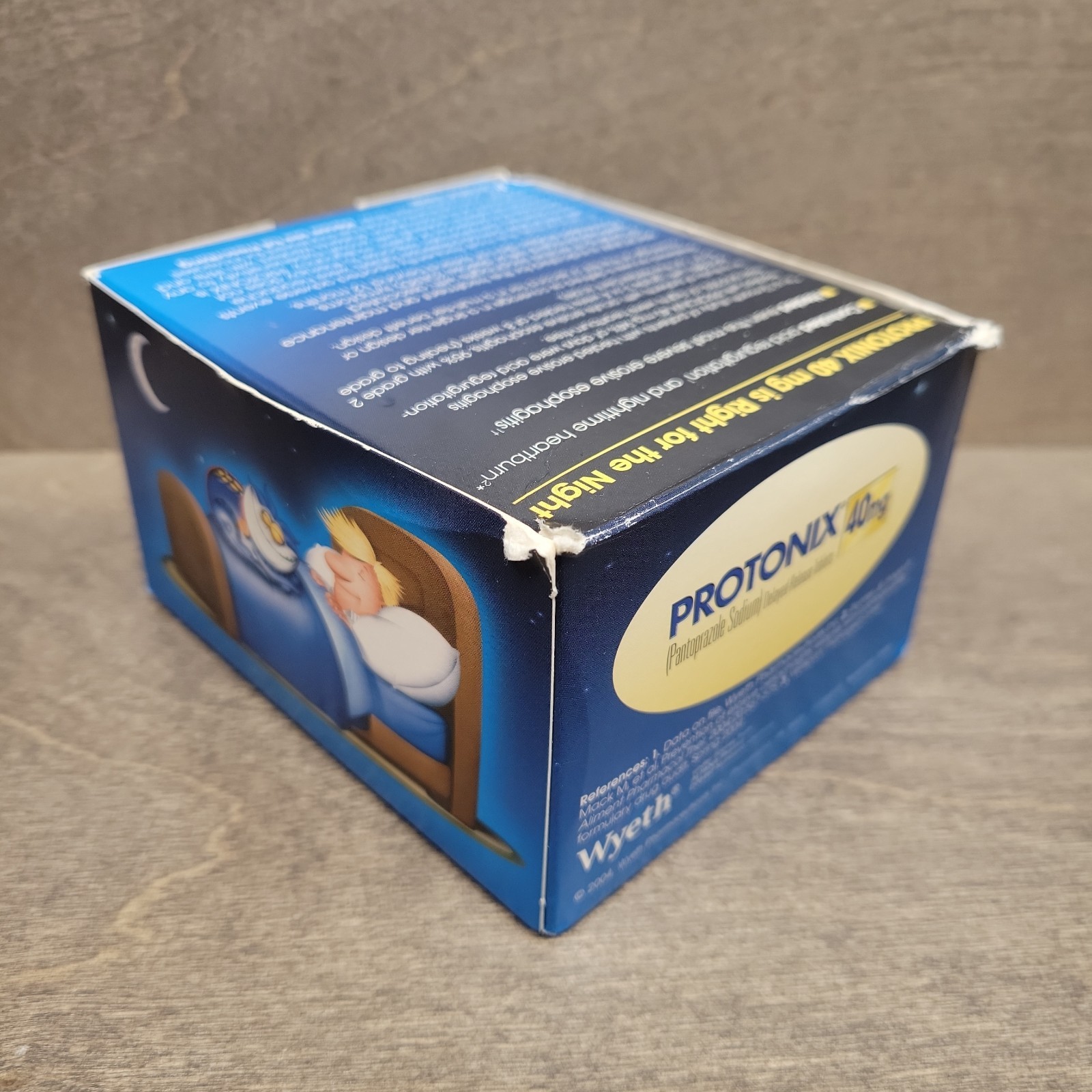 Protonix Drug Promo 3-tier Clock Alarm Drug Rep Pharmaceutical Tested – Working!