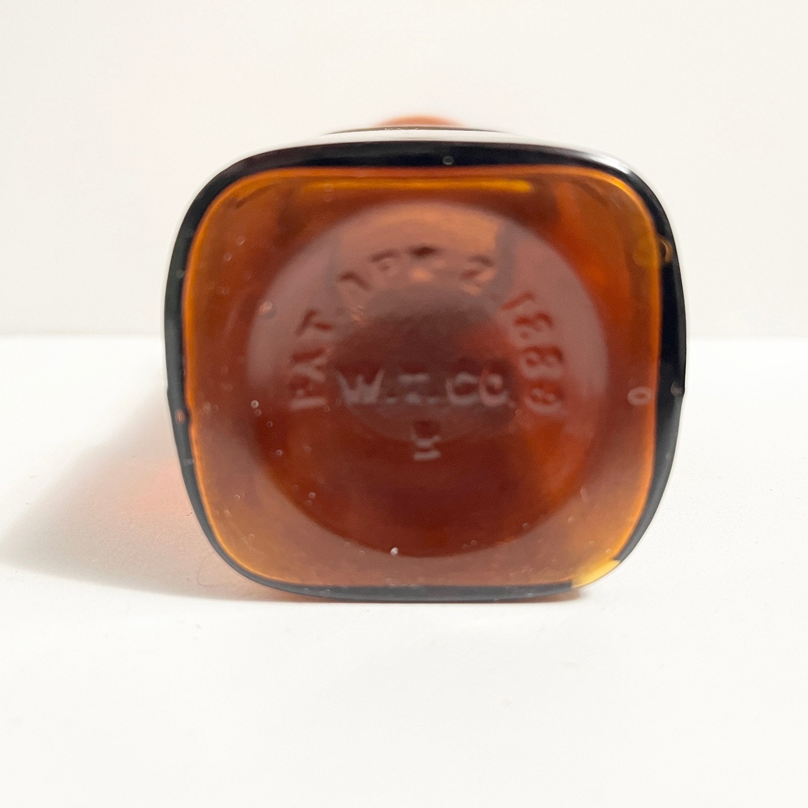 Old Antique Bottles Recessed Label Glass Pharmacy Apothecary Prescription RX
