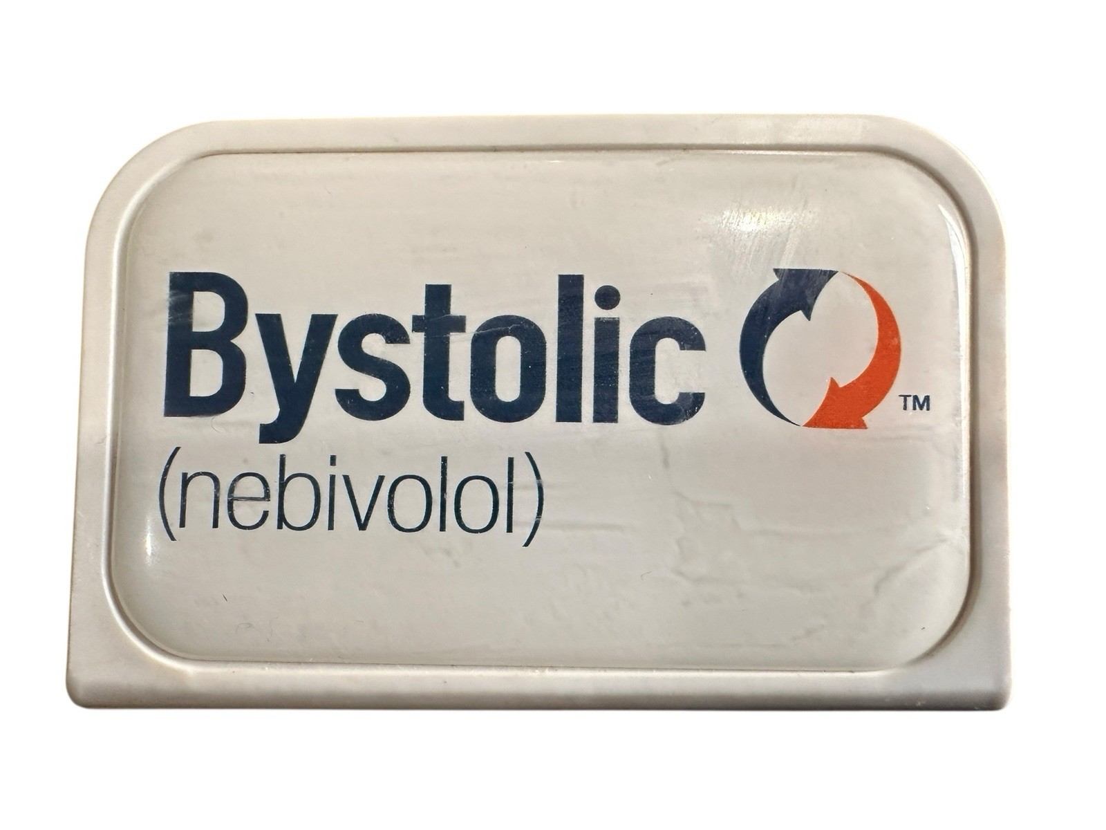 BYSTOLIC Pharmaceutical Promotional Refrigerator Magnet Chip Clip Note Holder