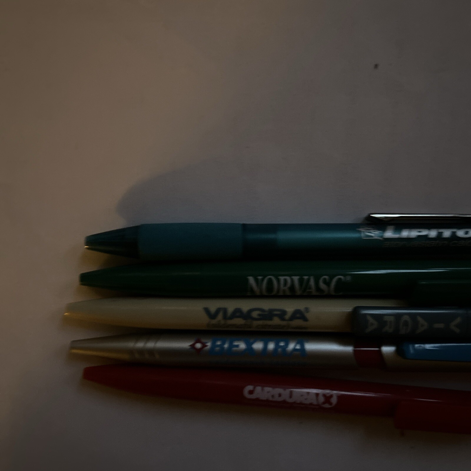 5 Pens. Viagra, Bextra, Norvasc, Cardura, Lipitor REP. Pharmaceutical. Pfizer