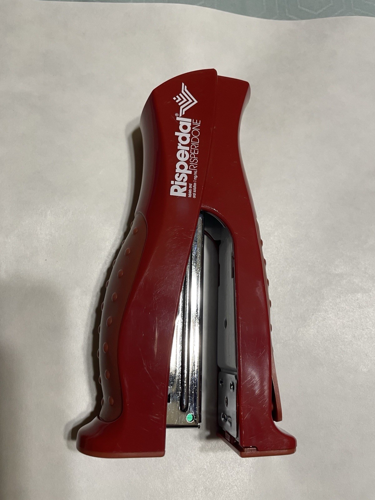 Risperdal STAPLER-Pharmaceutical Advertising-Drug Rep Sales Item