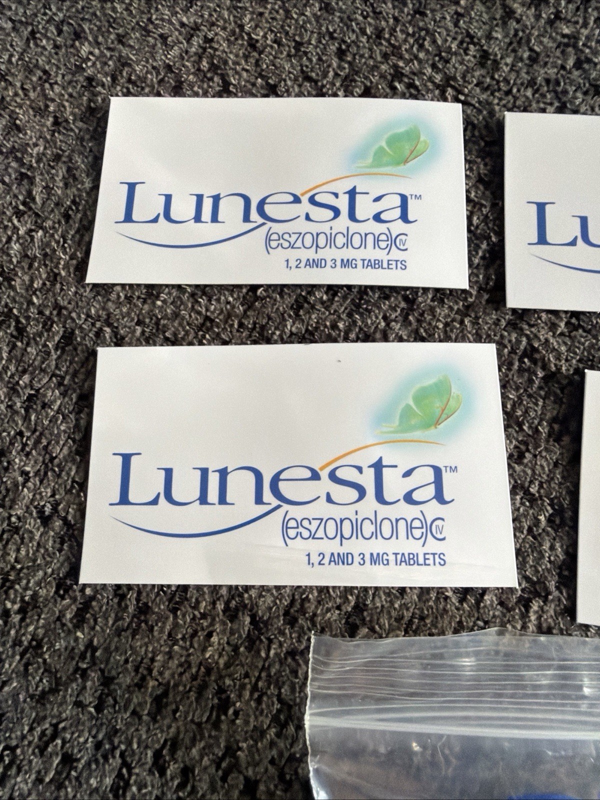 Lunesta Pharmacy Display Large Refrigerator Magnetic Clip Pharmaceutical Promo