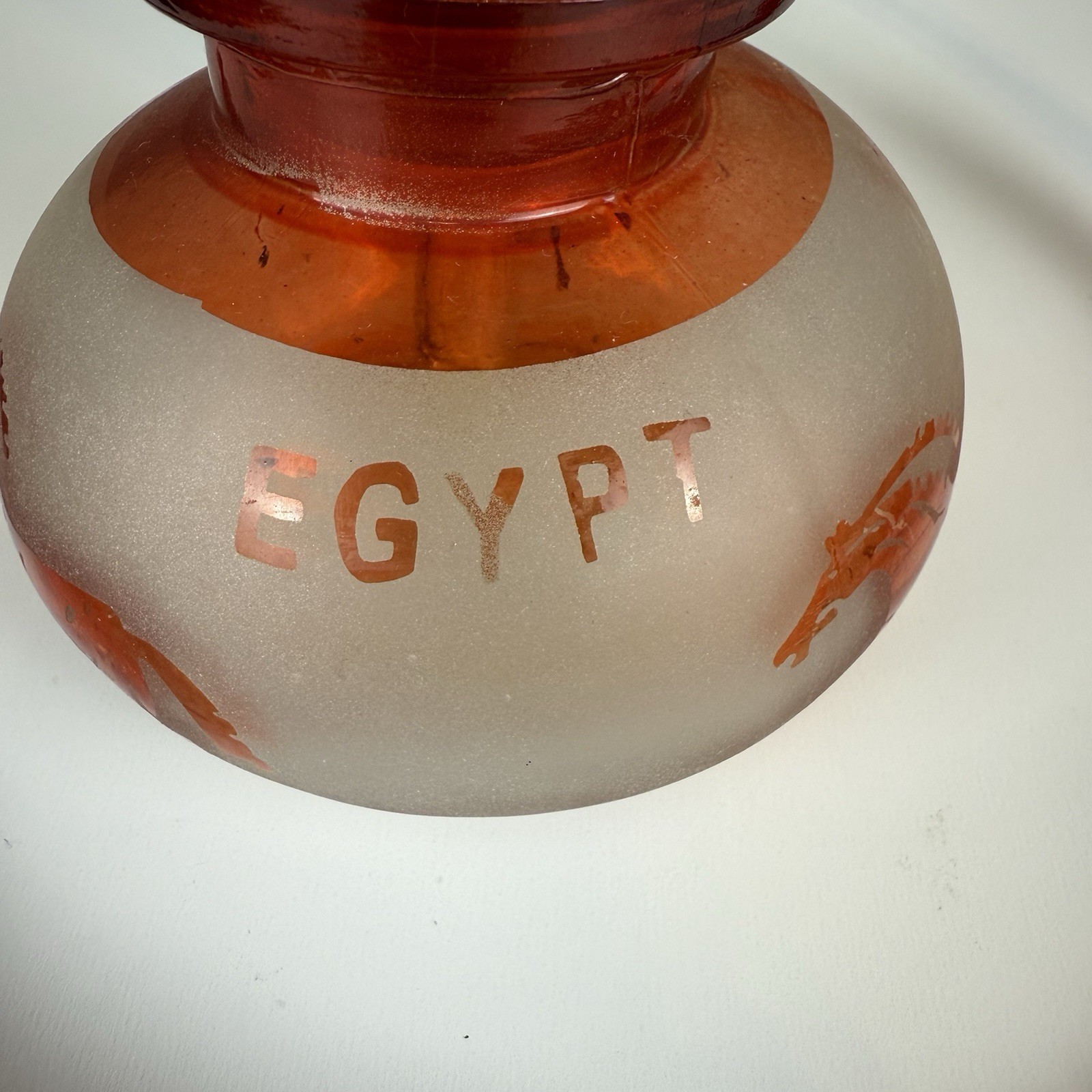 PREMIUM 12 INCH HOOKAH SHISHA NARGUILA GLASS WATER PIPE FROM EGYPT