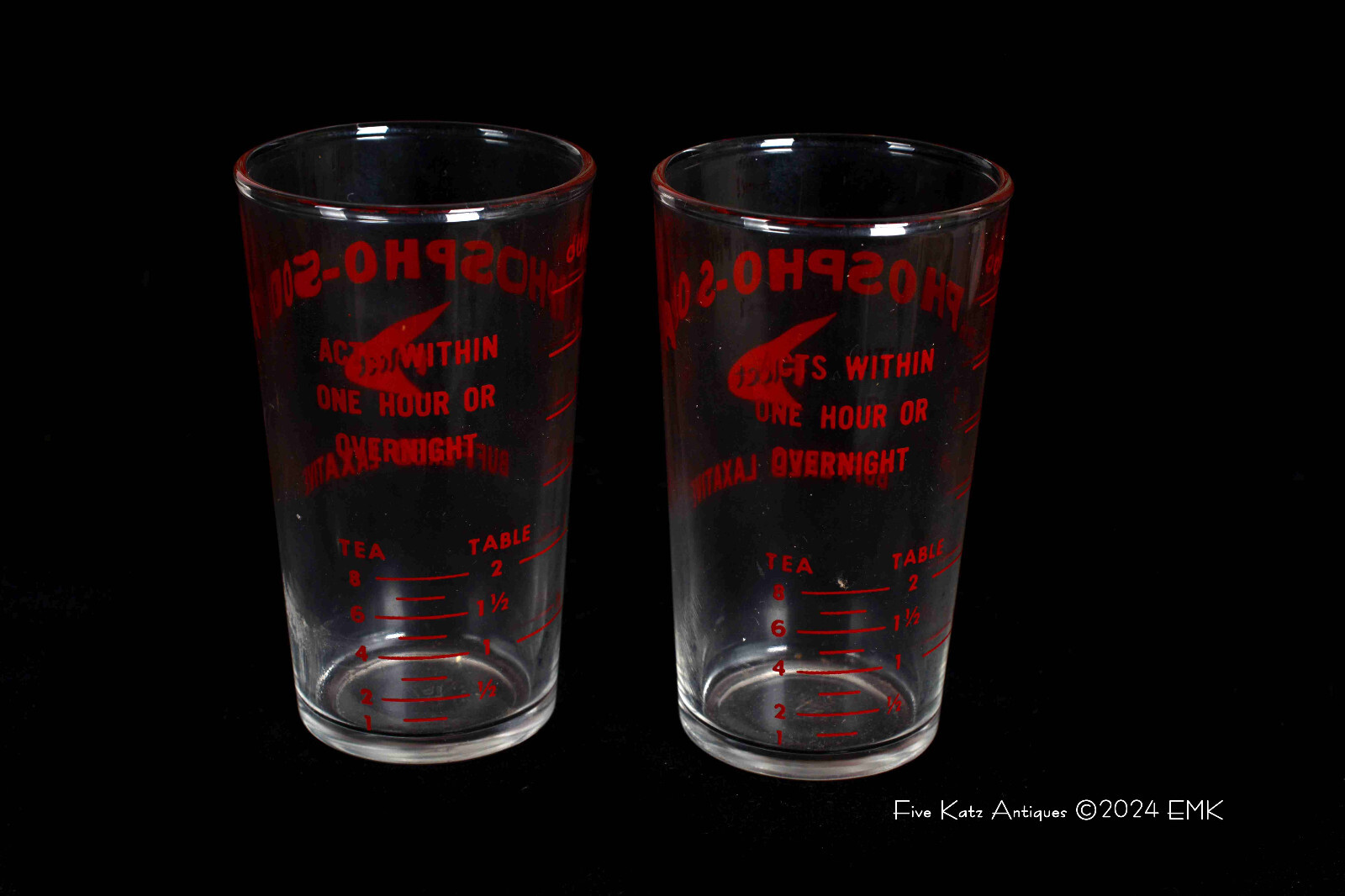 Vintage Fleet Laxative Phospho-Soda Measuring / Dosing Glass – Hazel Atlas