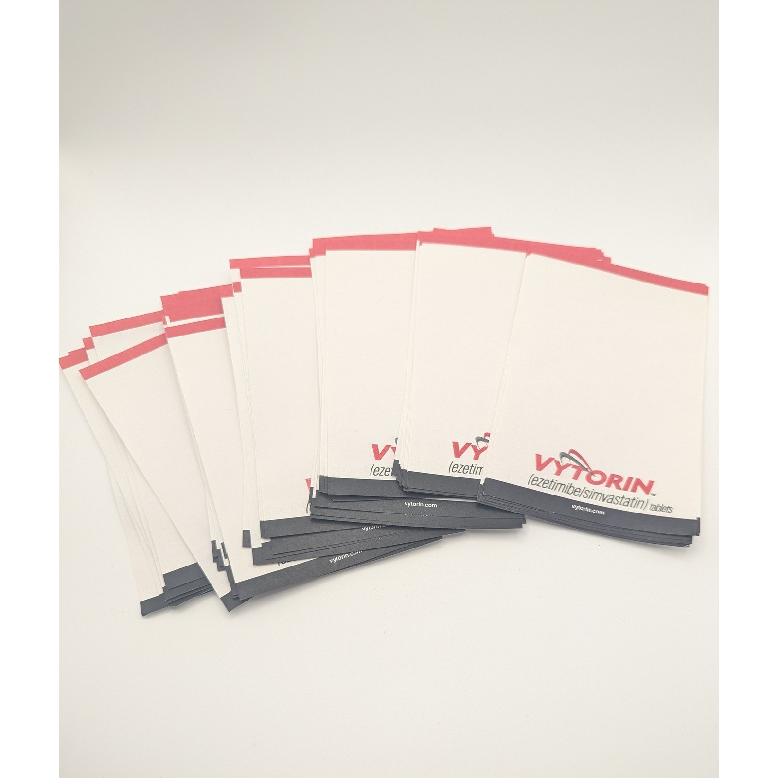 Lot of 80 Vintage Vytorin Pharmaceutical Drug Rep Promo Notepads Medical Memo