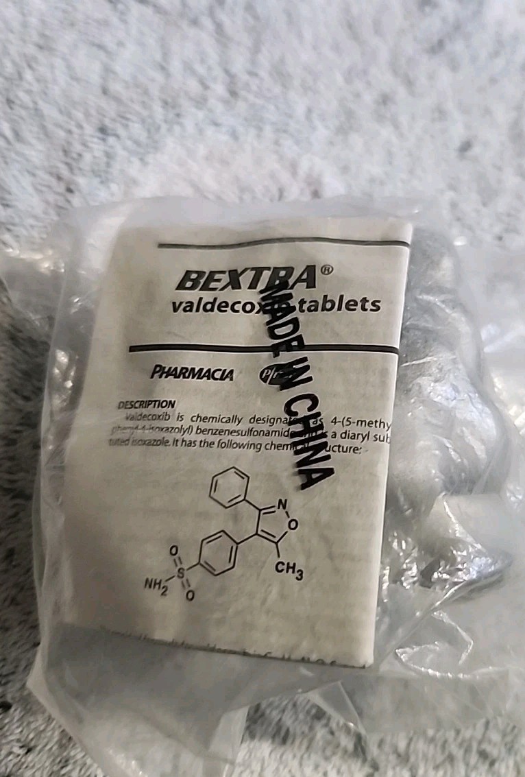 Pharmaceutical Drug Rep Bextra Hand Fist Stress Ball Collectible Sealed