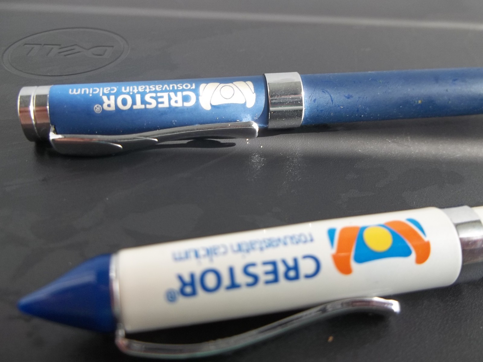 Lot of 2 Crestor Pharmaceutical Promo Pens – Drug Rep Advertising Rosuvastatin