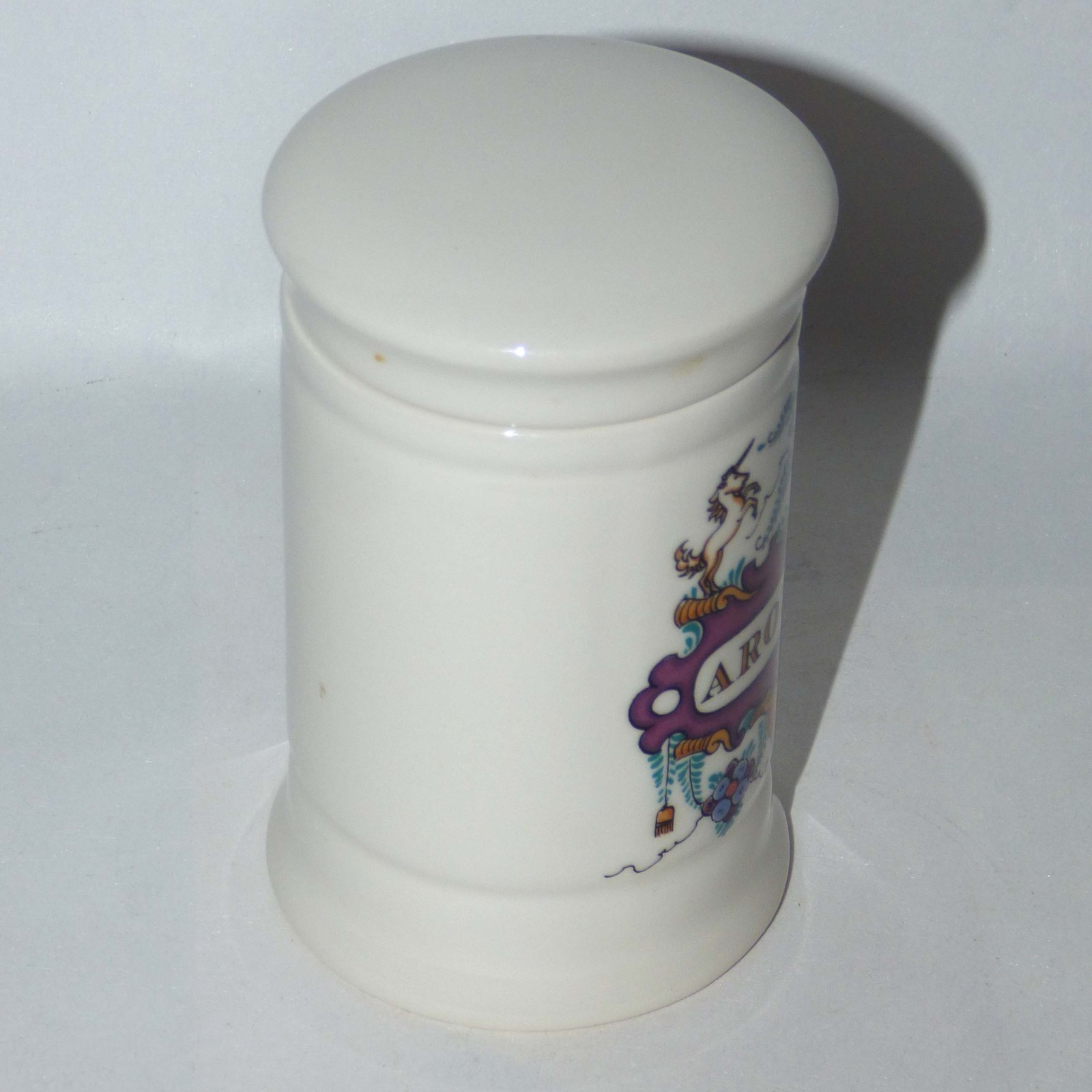 Y2K Ceramic Apothecary Jar Apotheek Veen Vijfhuizen 2000 Delft Style