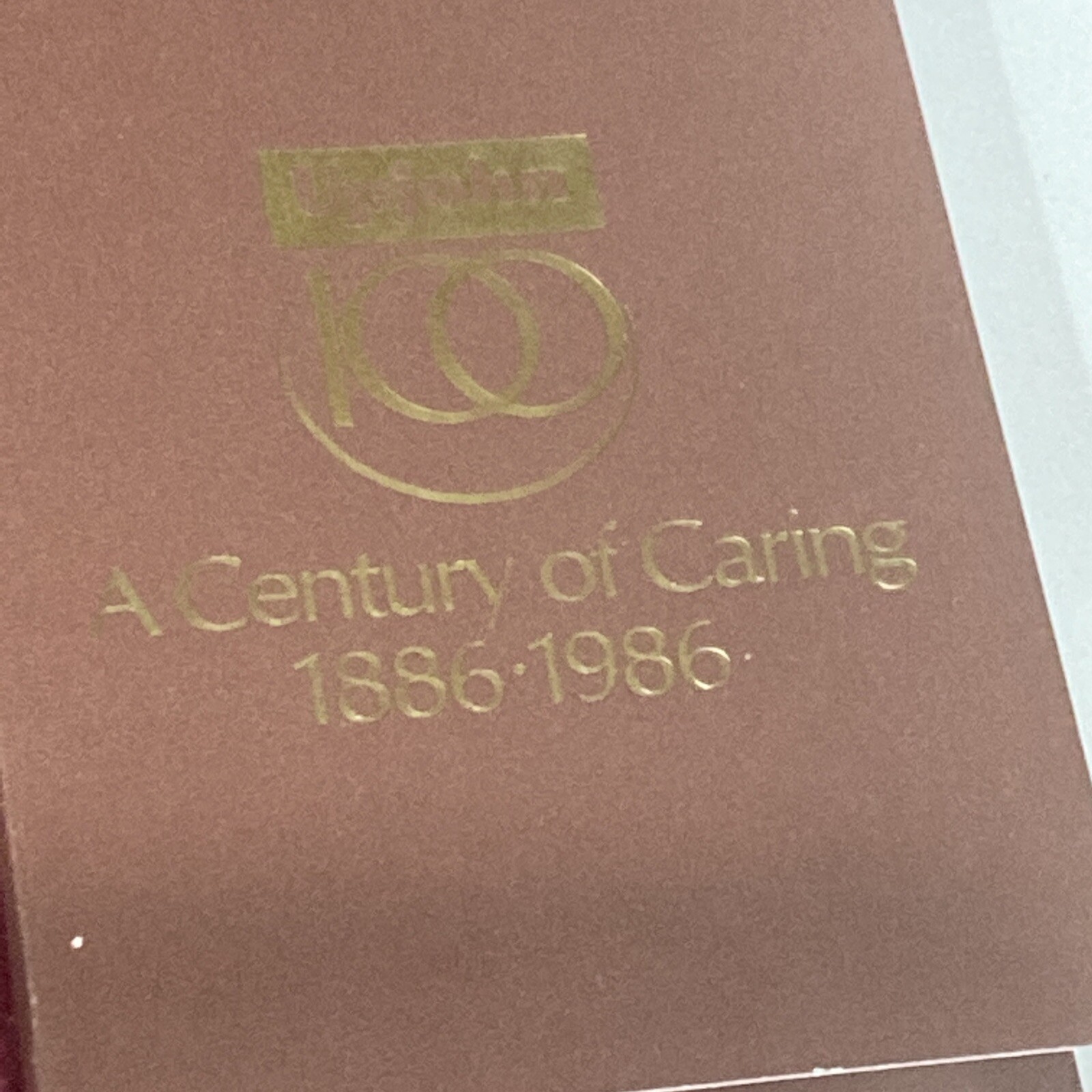 Upjohn Company: Century of Caring 1986, Upjohn Matches, Lapel pin, 1945 Unicap