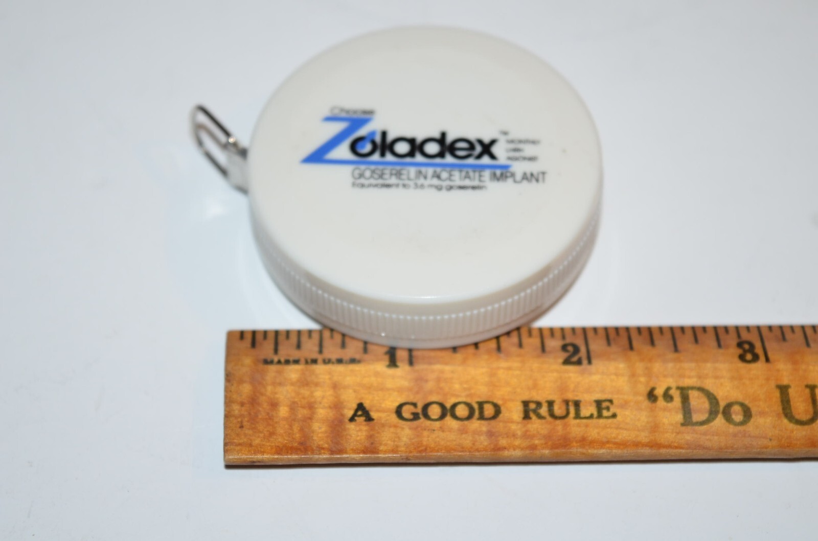 Zoladex Goserelin Implant Pharmaceutical Drug Rep Advertising Tape Measure