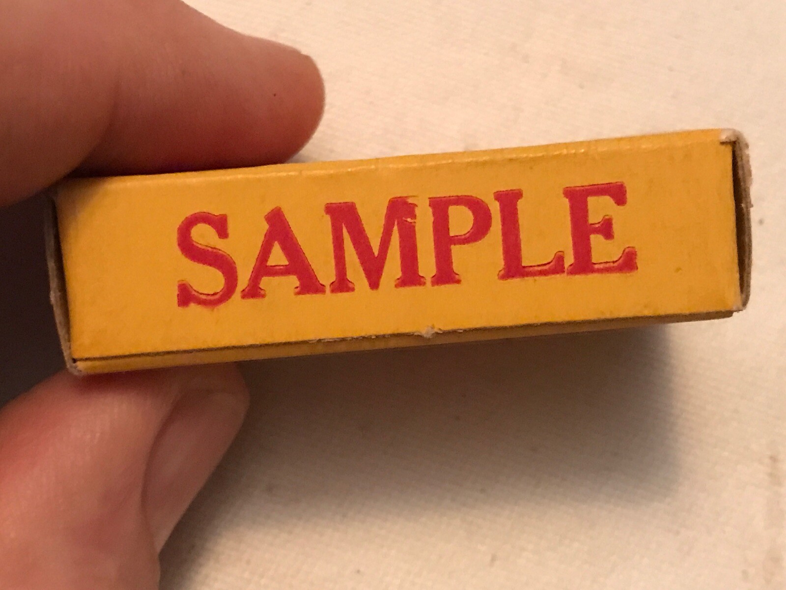 BROWNFIELD’S Little Pills Vintage SAMPLE Empty Small Box