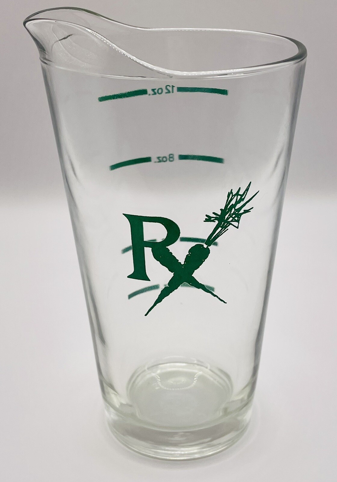 Vintage Libbey Medical Prescription Measuring Glass
