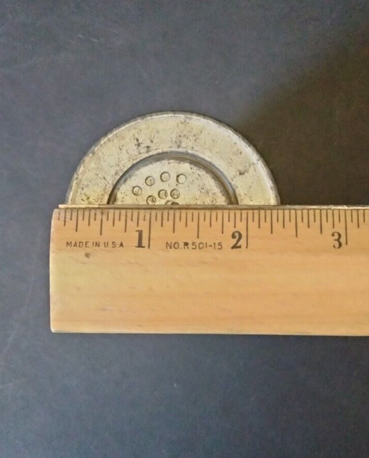 Vintage Puretest Tin Container United Drug Company Rexall Products