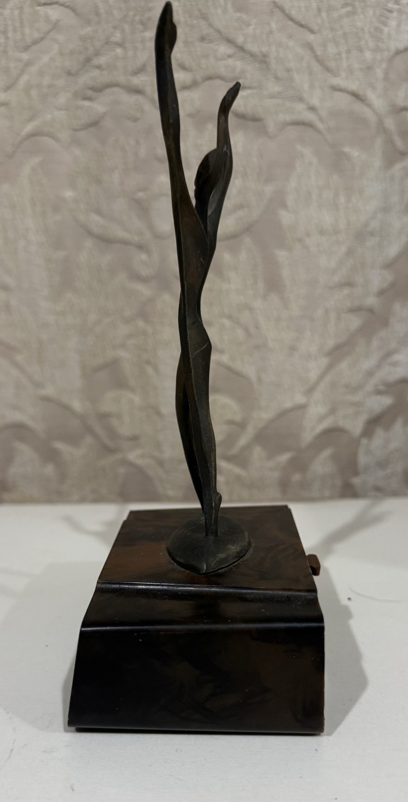 Vintage FREO Abstract Bakelite/ Bronze Pharmacy Sculpture by Schultz