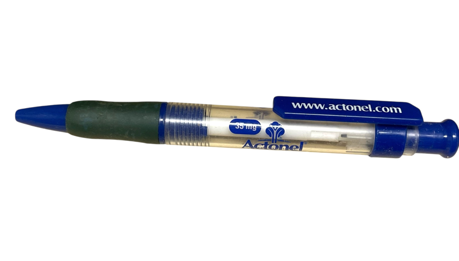 Viagra Actonel Pharmaceutical Drug Rep Collectible Promo Pens Lot of 2