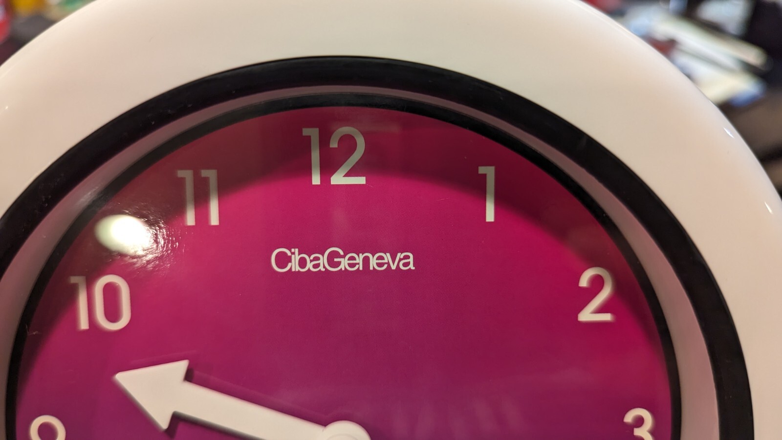 Pharmaceutical Rep Clock LOTREL Combo BP Drug CibiGeneva NEW unused