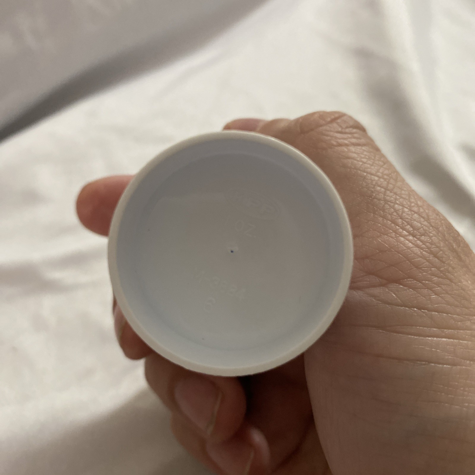 Berry 1 Oz Plastic Ointment Jars White With Cap Code 901 Box Of 12