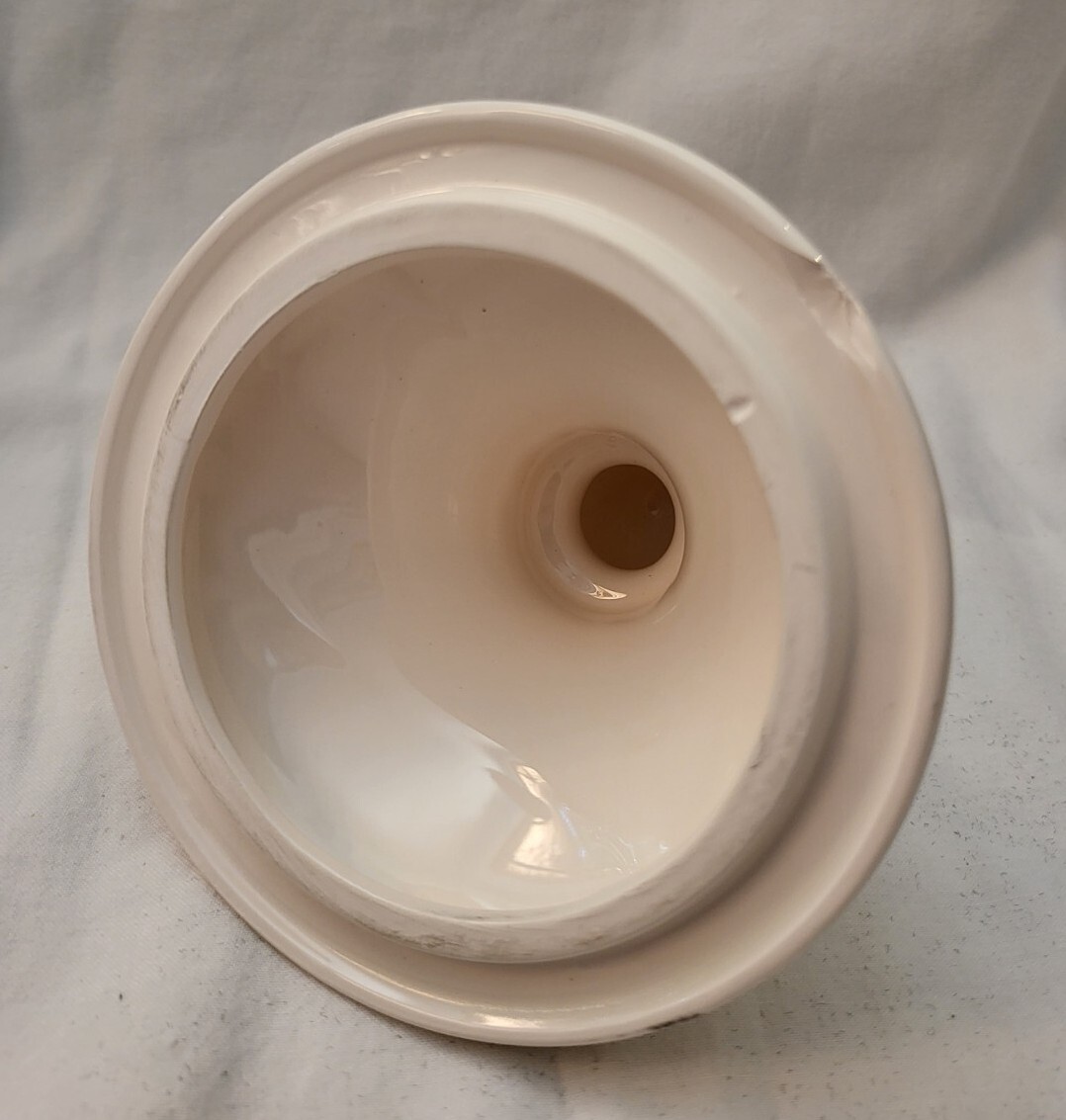 VTG Apothecary HASHISH Ceramic Canister/Jar & Lid Sigma Tastesetter By Towle HTF