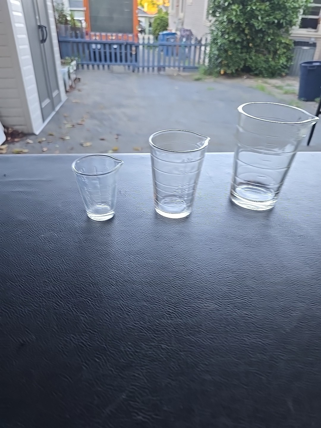 Vintage Measure Glass Cups From Pharmacy