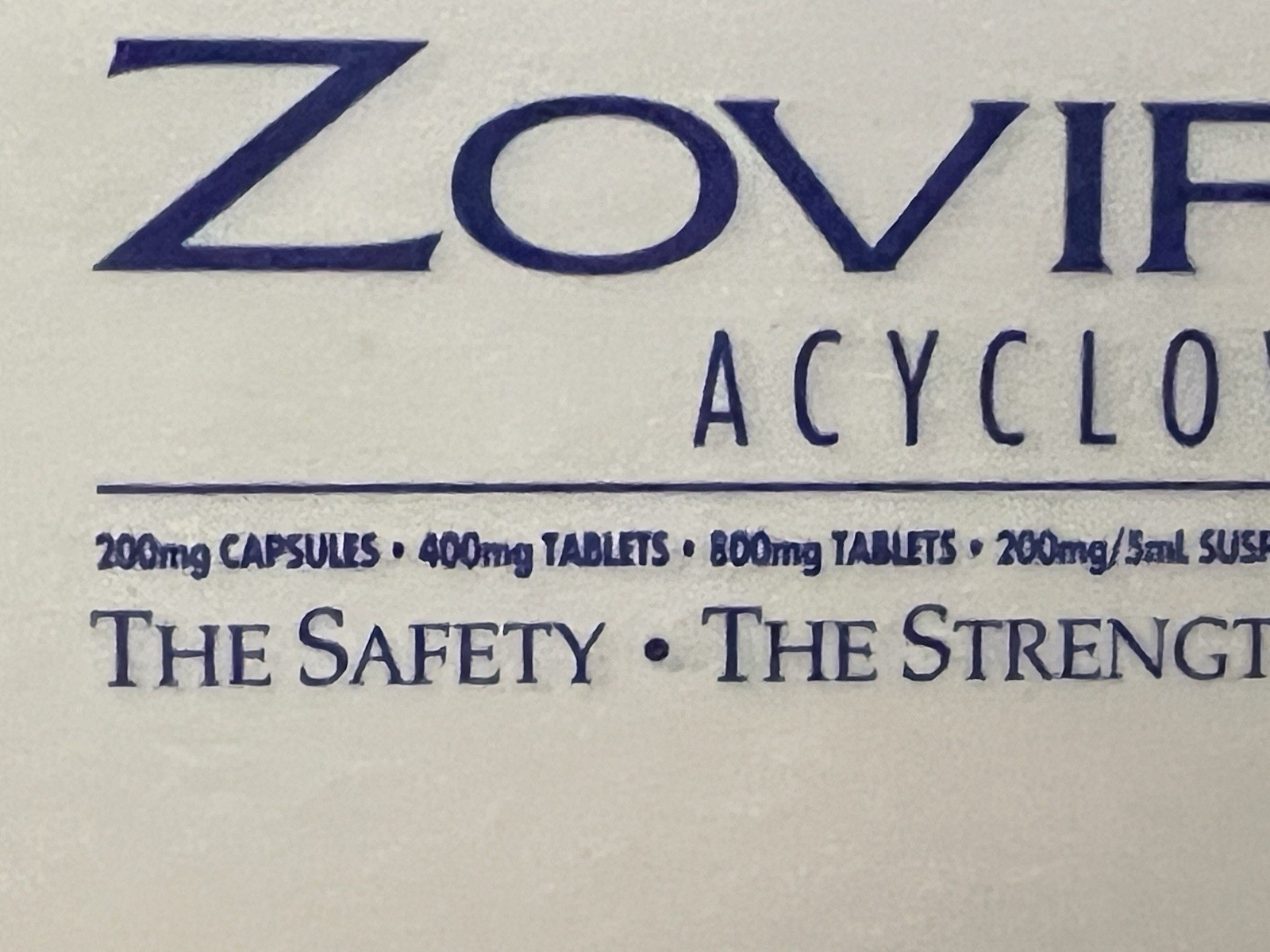 Zovirax Pharmaceutical Drug Rep Promo Post It Notes 2.75 inch Square