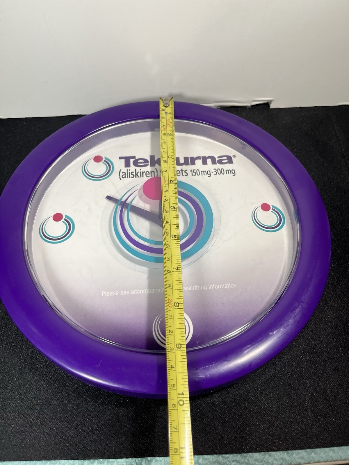 Pharmaceutical Promotion Pfizer 10″ Tekturna Clock