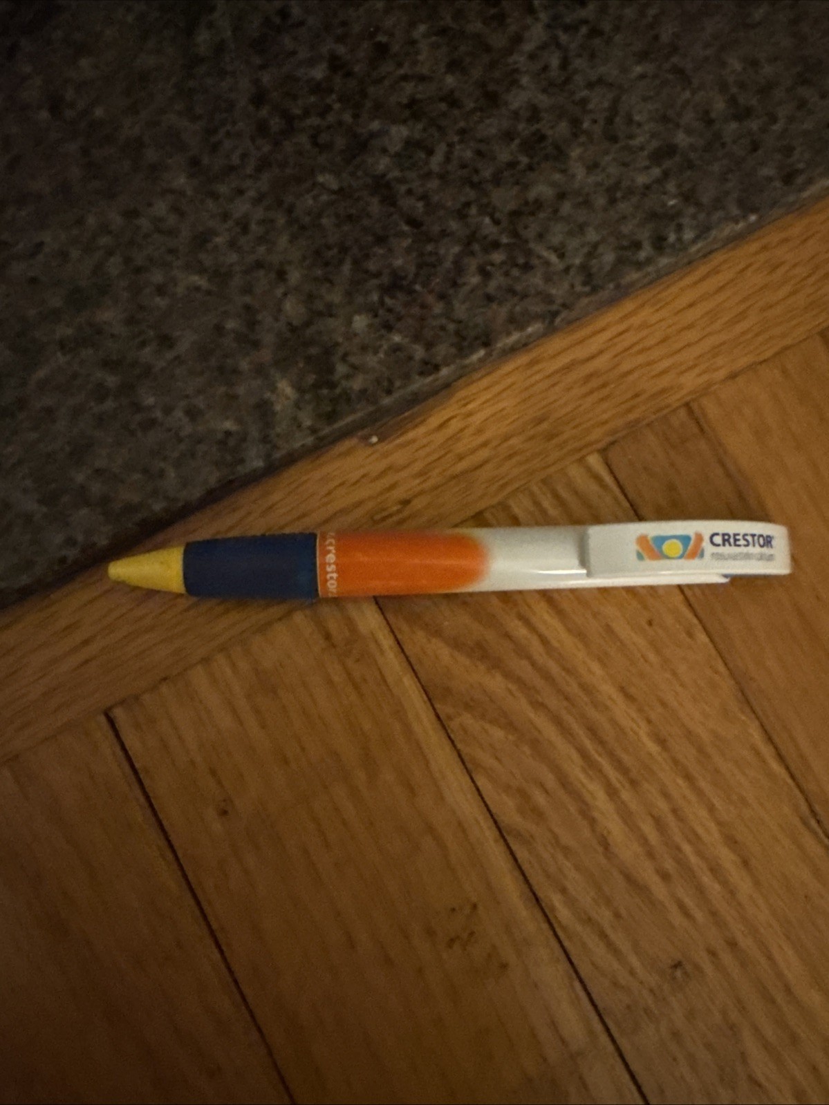 Crestor Plastic PEN Drug Rep Pharmaceutical Promo Medical Advertising Black Ink