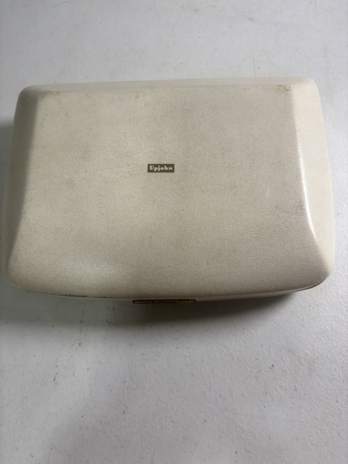 COLLECTIBLE Upjohn Traveling Salesmans Pharmacy Sample Case Incomplete
