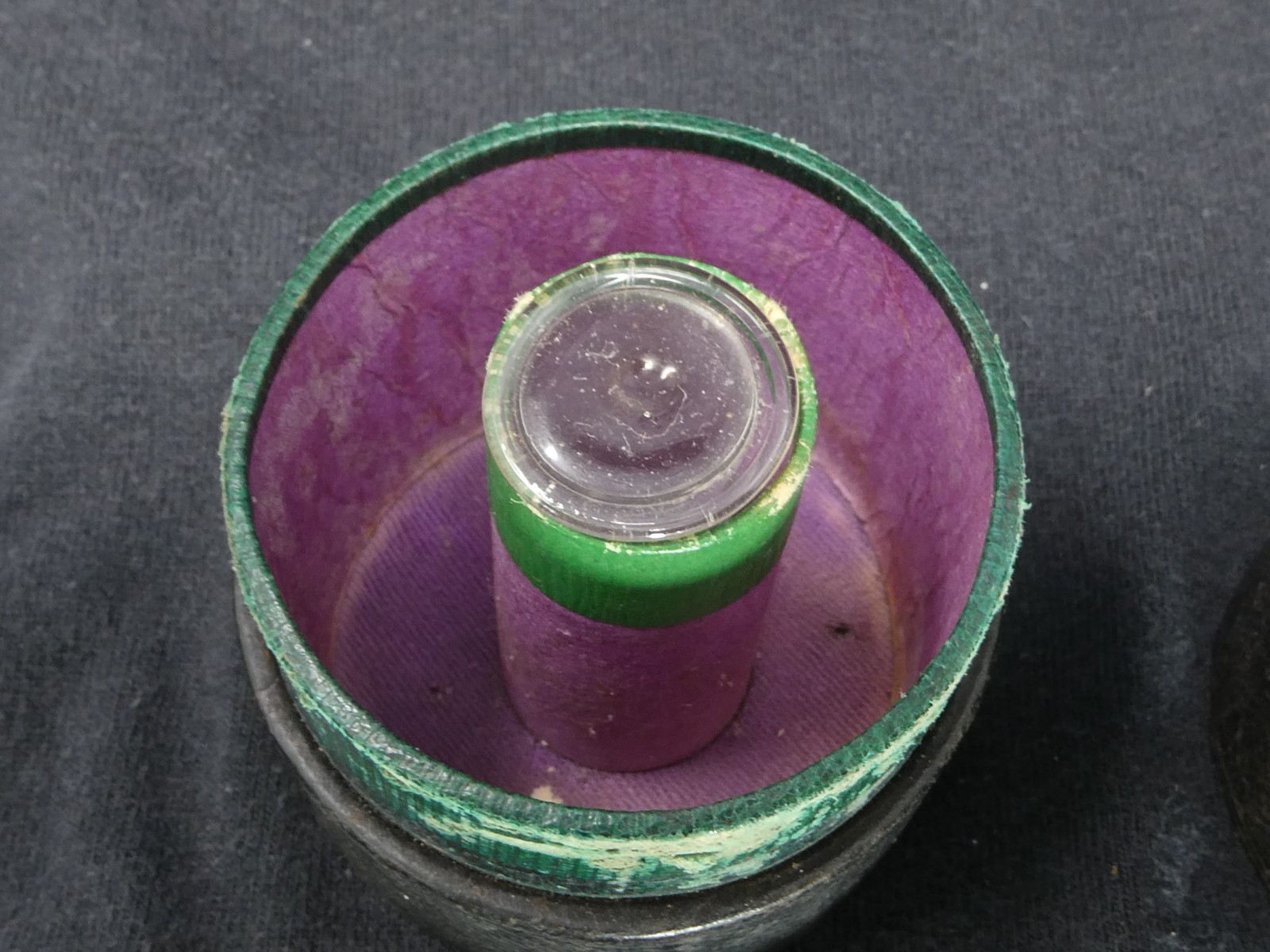 Cased Minim & Medicine Glass Measure Etched Apothecary Graduated Set