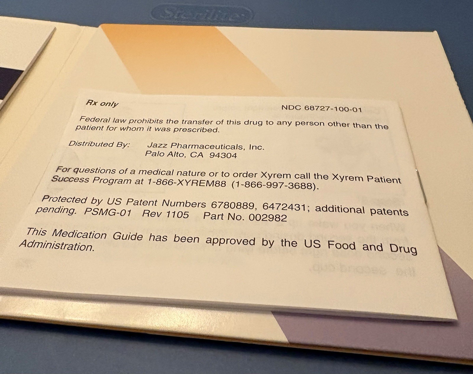 VTG XYREM ‘SUCCESS PROGRAM FOR PATIENTS ” DVD KIT PHARMA REP LOGO NEW SEALED