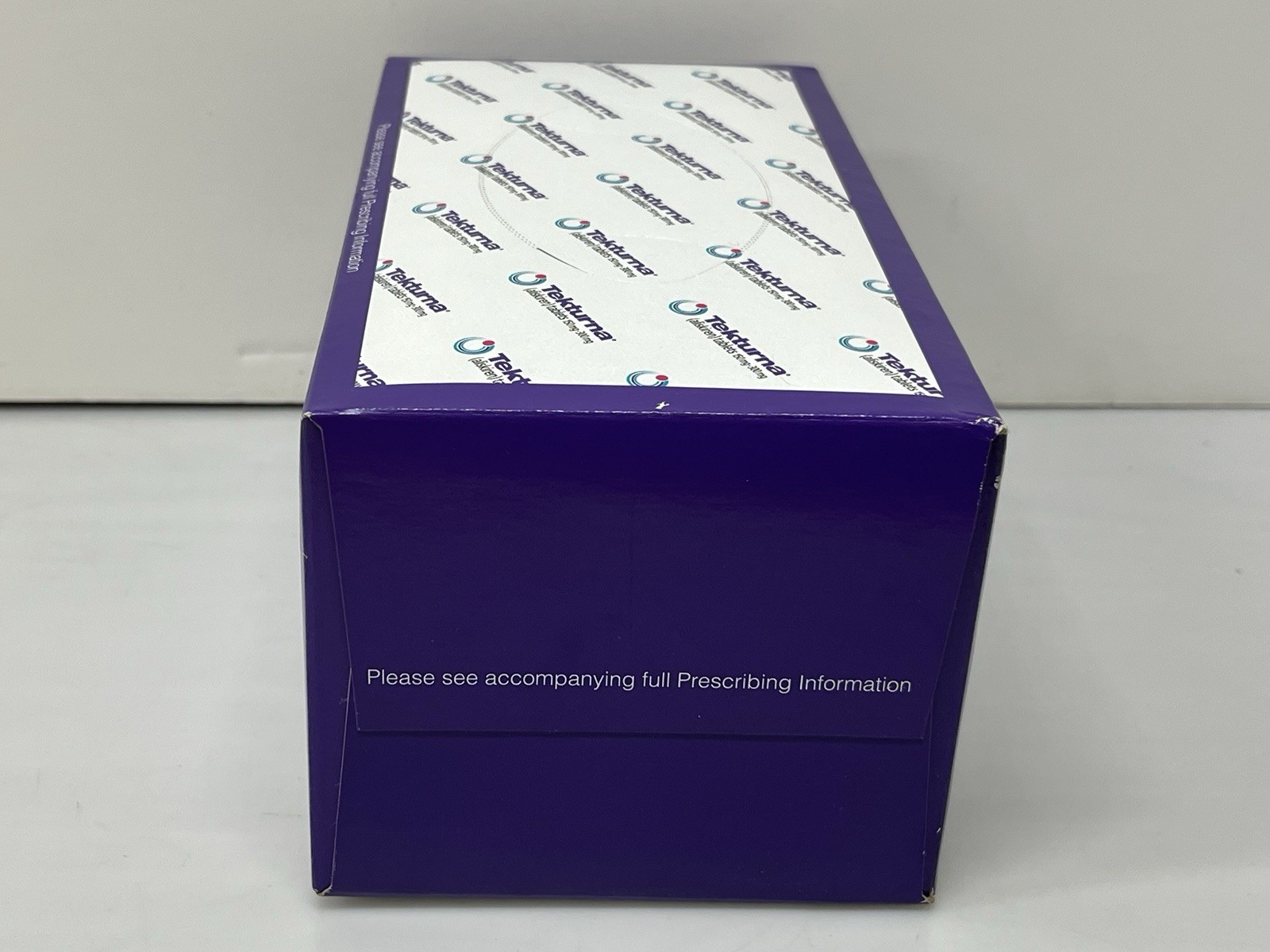Tekturna Tablets Medicine Tissue Box Advertising FULL UNOPENED Drug Rep