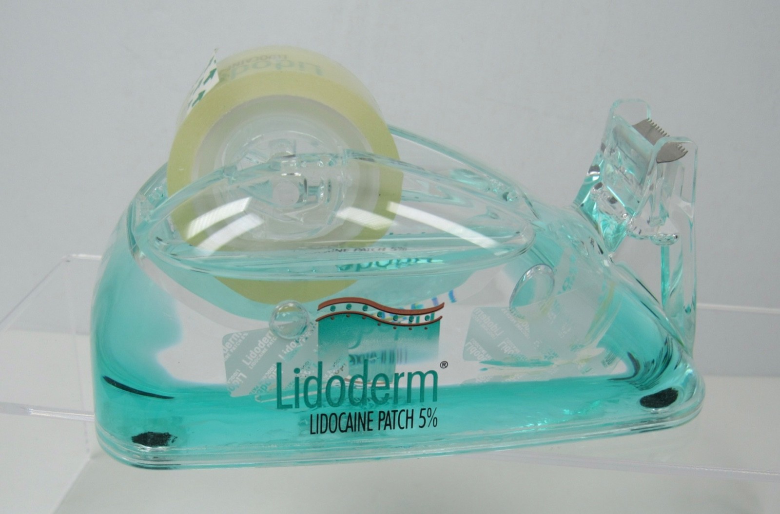 Lidoderm Floaty Patch Liquid Tape Dispenser Drug Rep Pharmaceutical Promo