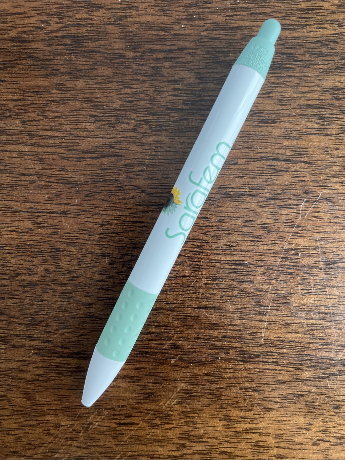 Rare SARAFEM Eli Lilly Medical Drug Rep Pharmaceutical Pen White Green PMDD