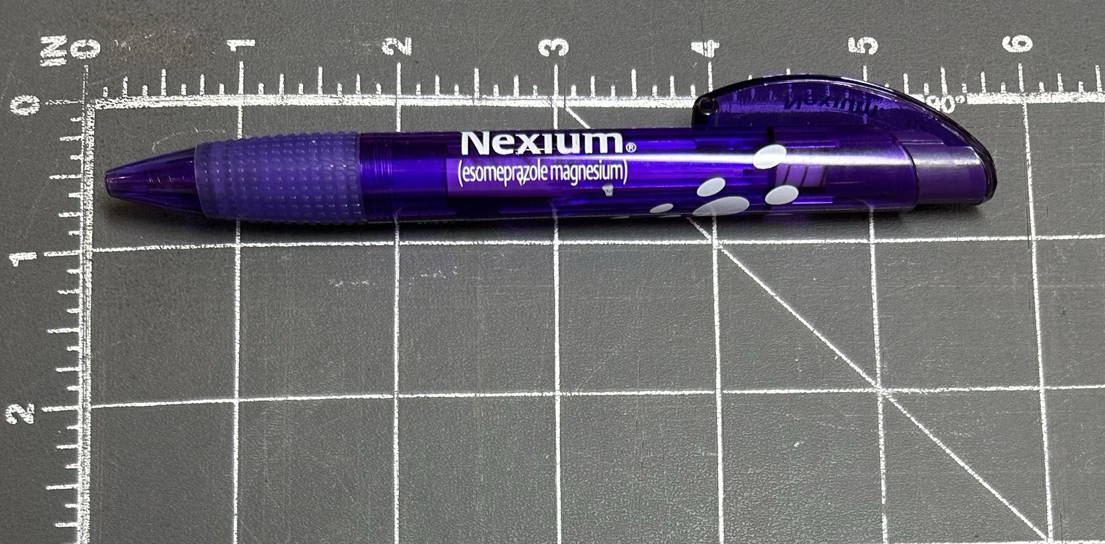 Nexium Esomeprazole AstraZeneca Pharmaceutical Promo Advertising Ballpoint Pen