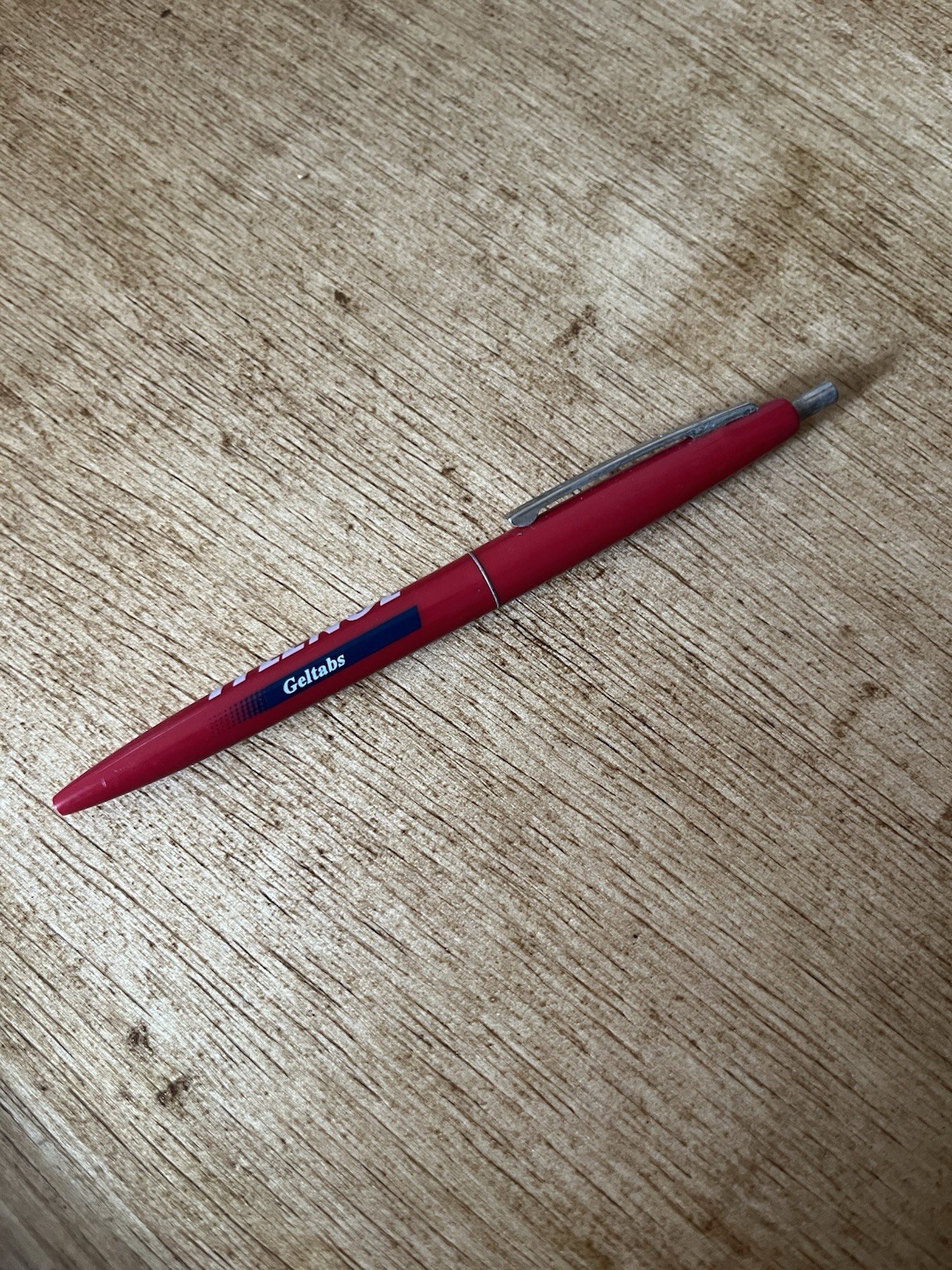 Tylenol Pharmaceutical Advertising Drug Rep Bic Clic Pen – Works