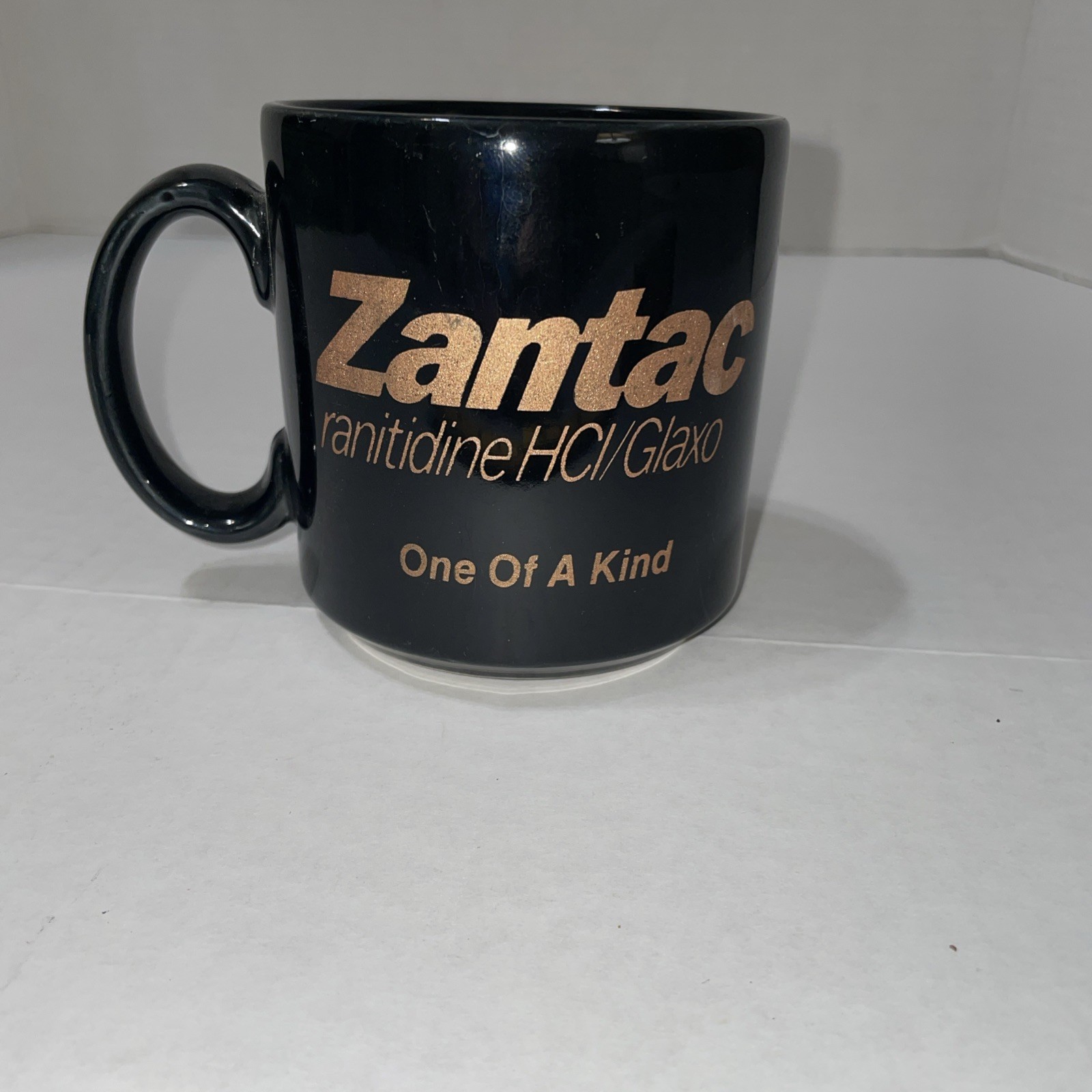 ZANTAC Advertising Pharmaceutical Mug Cup “One Of A Kind” w Hippocrates, England