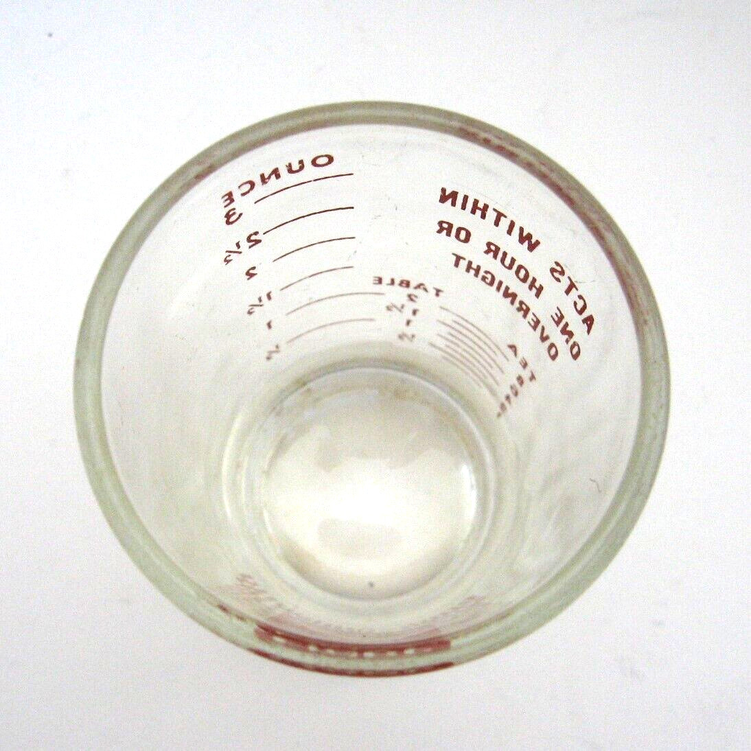 Vintage Fleet Buffered Laxative Phospho Soda Pharma Measuring Cup Shot Glass