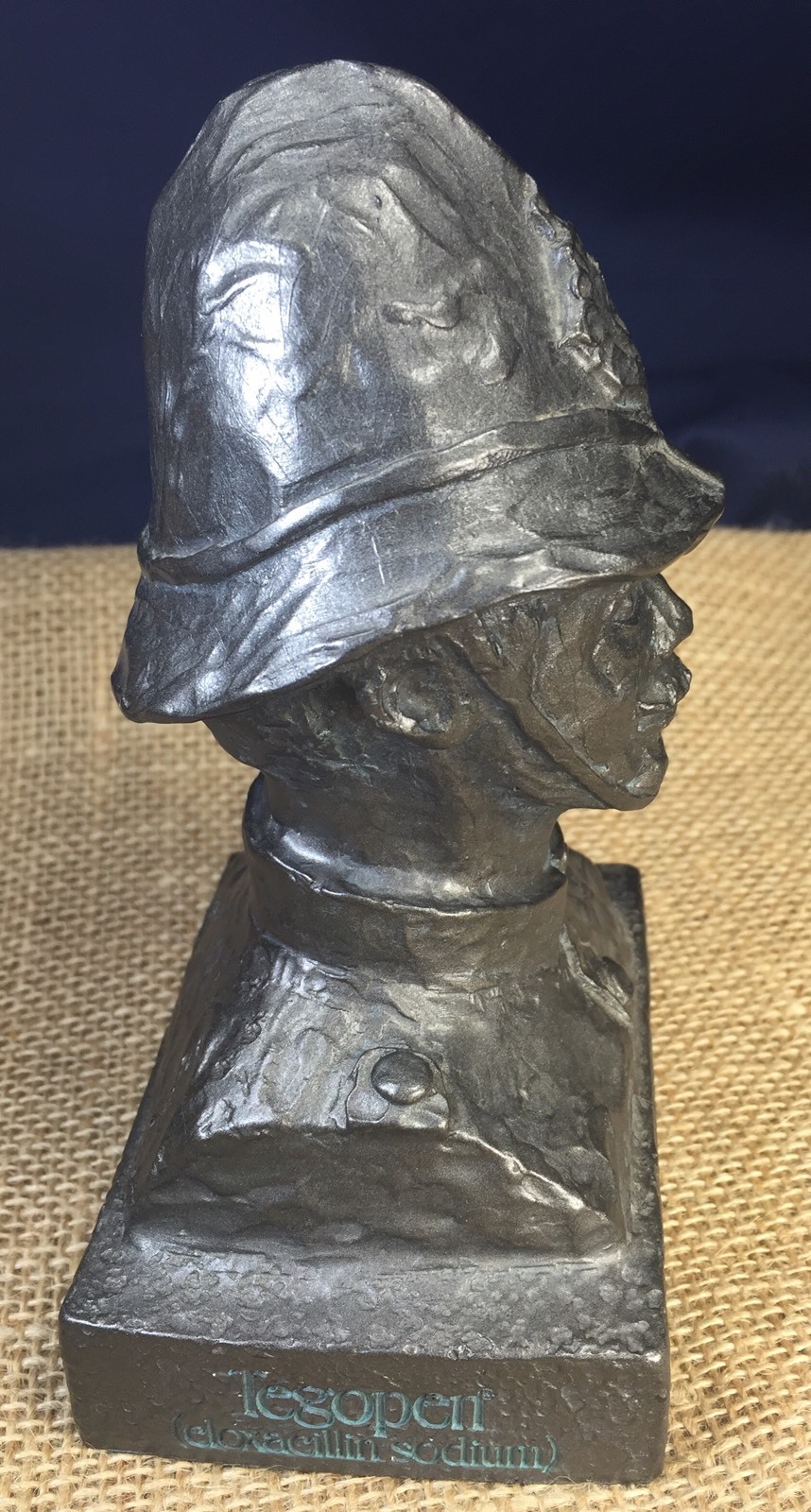 Vintage The Oxford Bobby Bust Statue Bristol Laboratories 1977 Tegopen