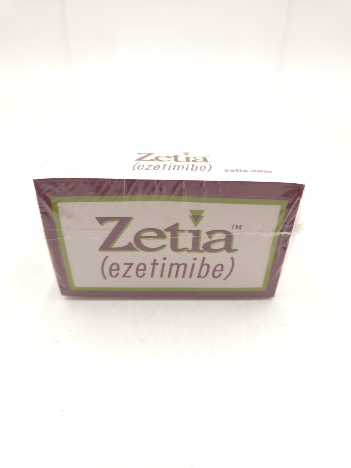 New Zetia Drug Rep Pharmaceutical Sealed Note Pad Cube 11/02