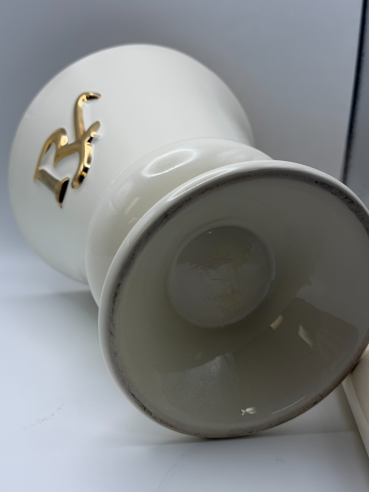 RARE Vintage Owens Illinois RX Porcelain Pharmacy Apothecary Mortar & Pestle Set