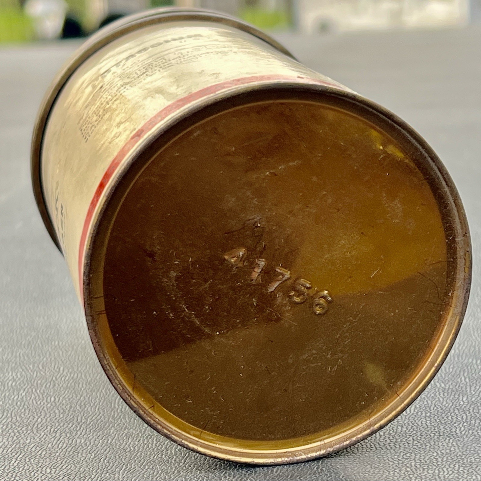Antique Pharmaceutical “Specify Merck” CITRATE OF POTASH 5″ Paper & Metal Can