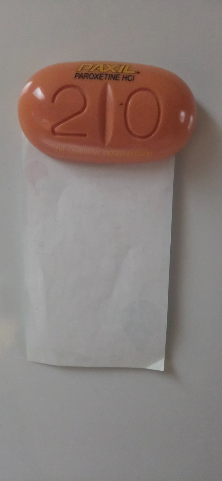 PAXIL magnetic note hanger