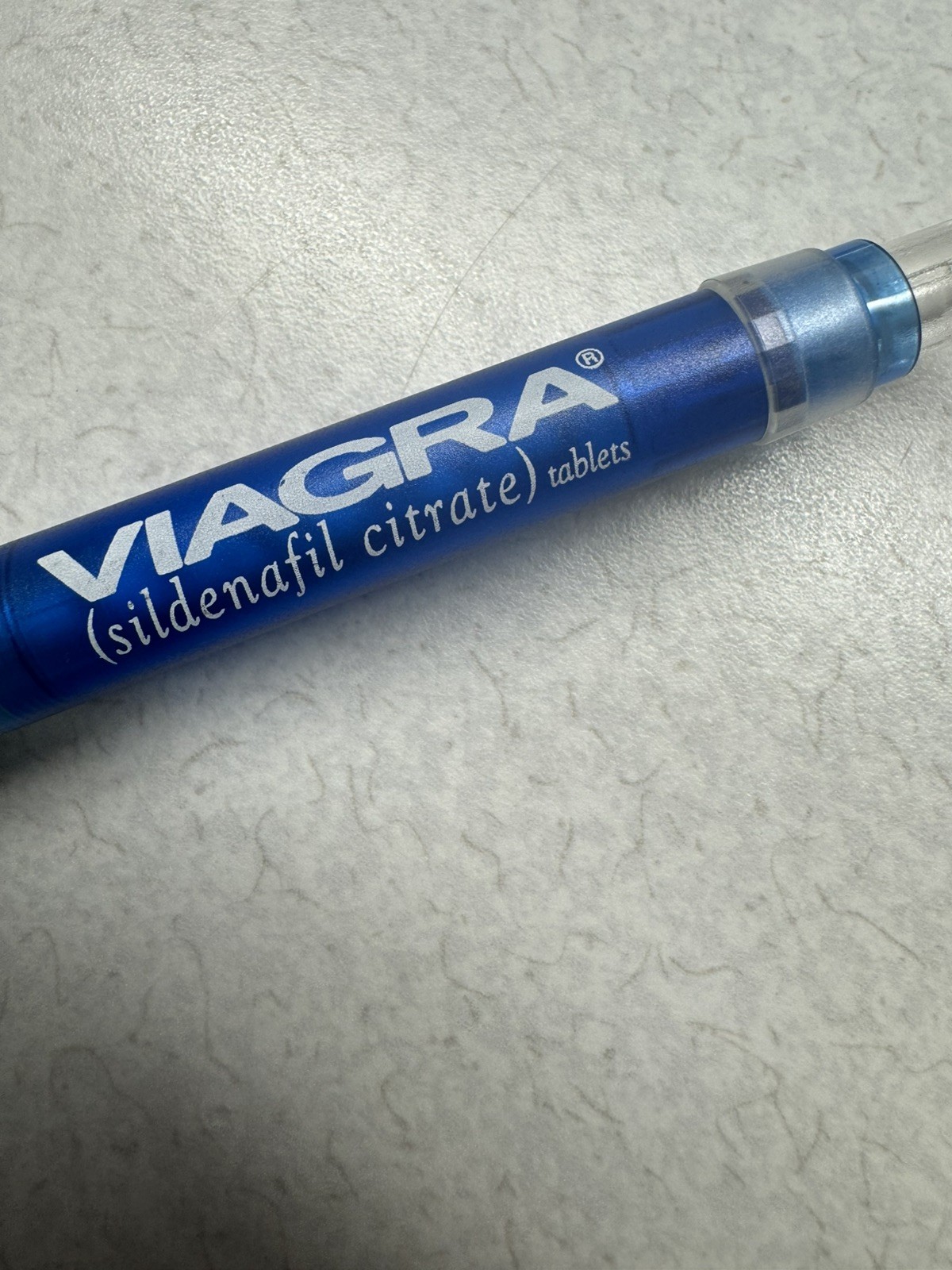 VIAGRA PENS Lot of 2 Metal Ball Point & Plastic Pharmaceutical Promo – Lot of 2