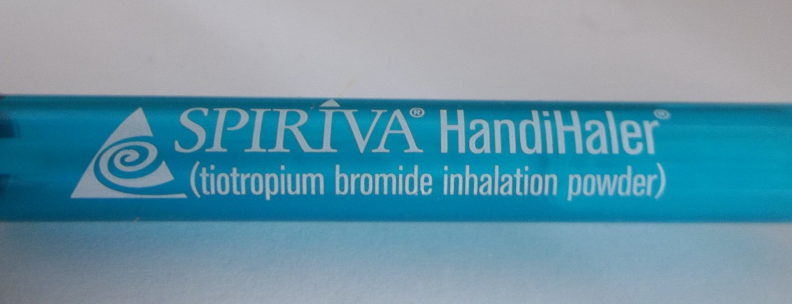 Spiriva HandiHaler Pharmaceutical Promo Pen – Tiotropium Plastic w/Rubber Grip