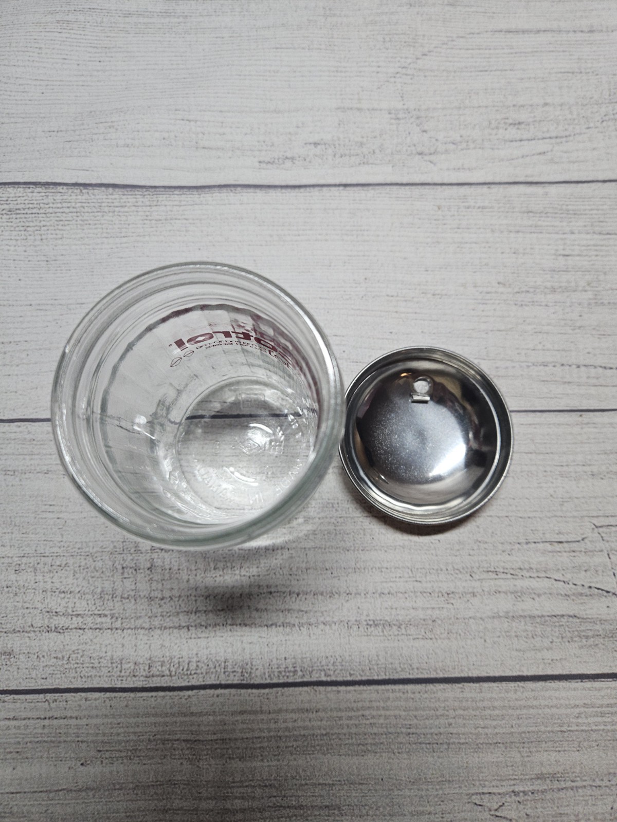 Vintage GLUCOTROL Glass Sugar Container Promotional Item – Glipizide – 1990s