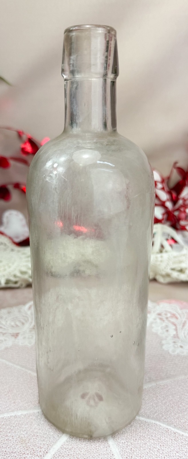 Antique 9-1/2” Dr. S.B.H. & CO Medicine CLEAR Glass Bottle-EMPTY *PLEASE READ*