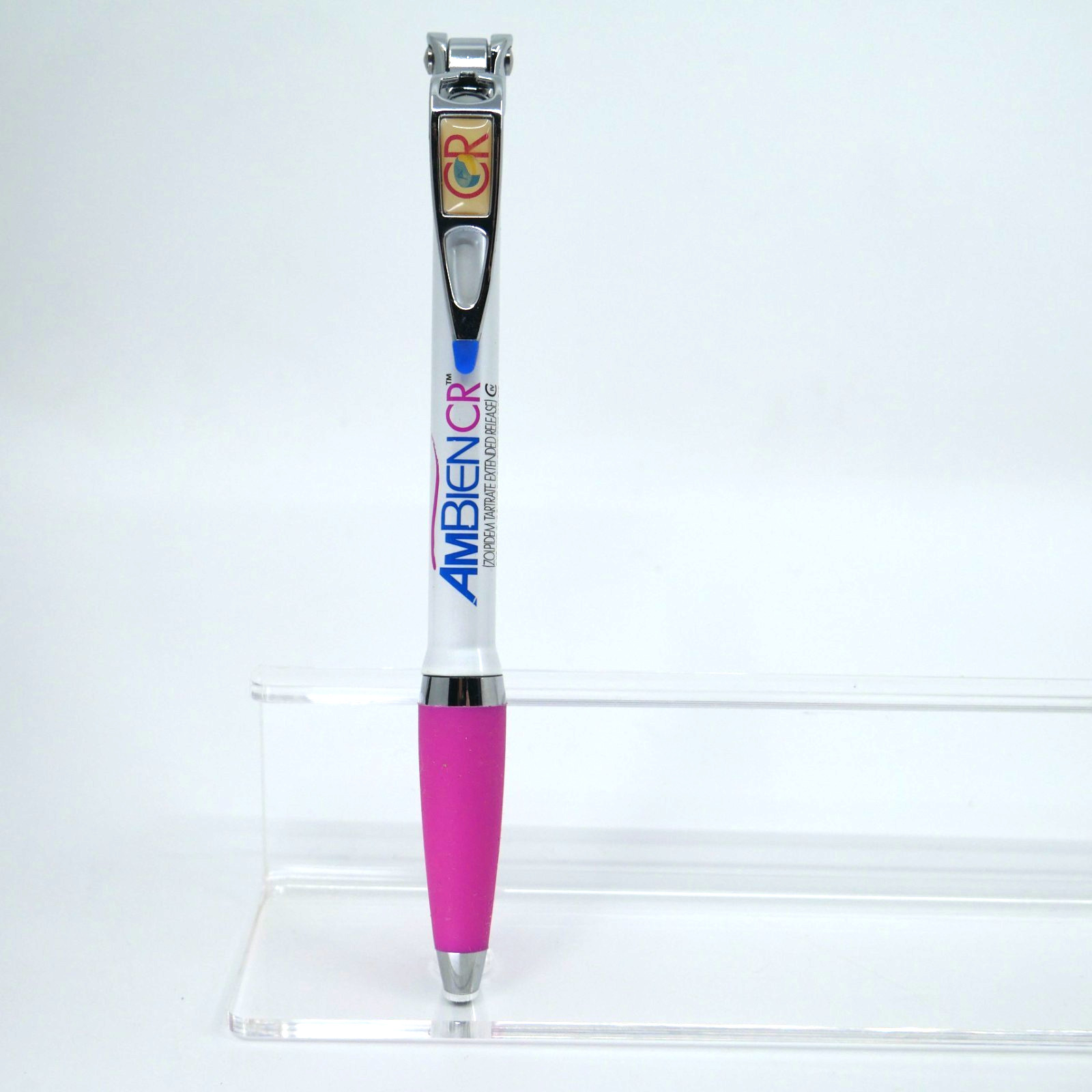 Drug Rep AMBIEN CR Collectible Heavy Metal Pen RARE