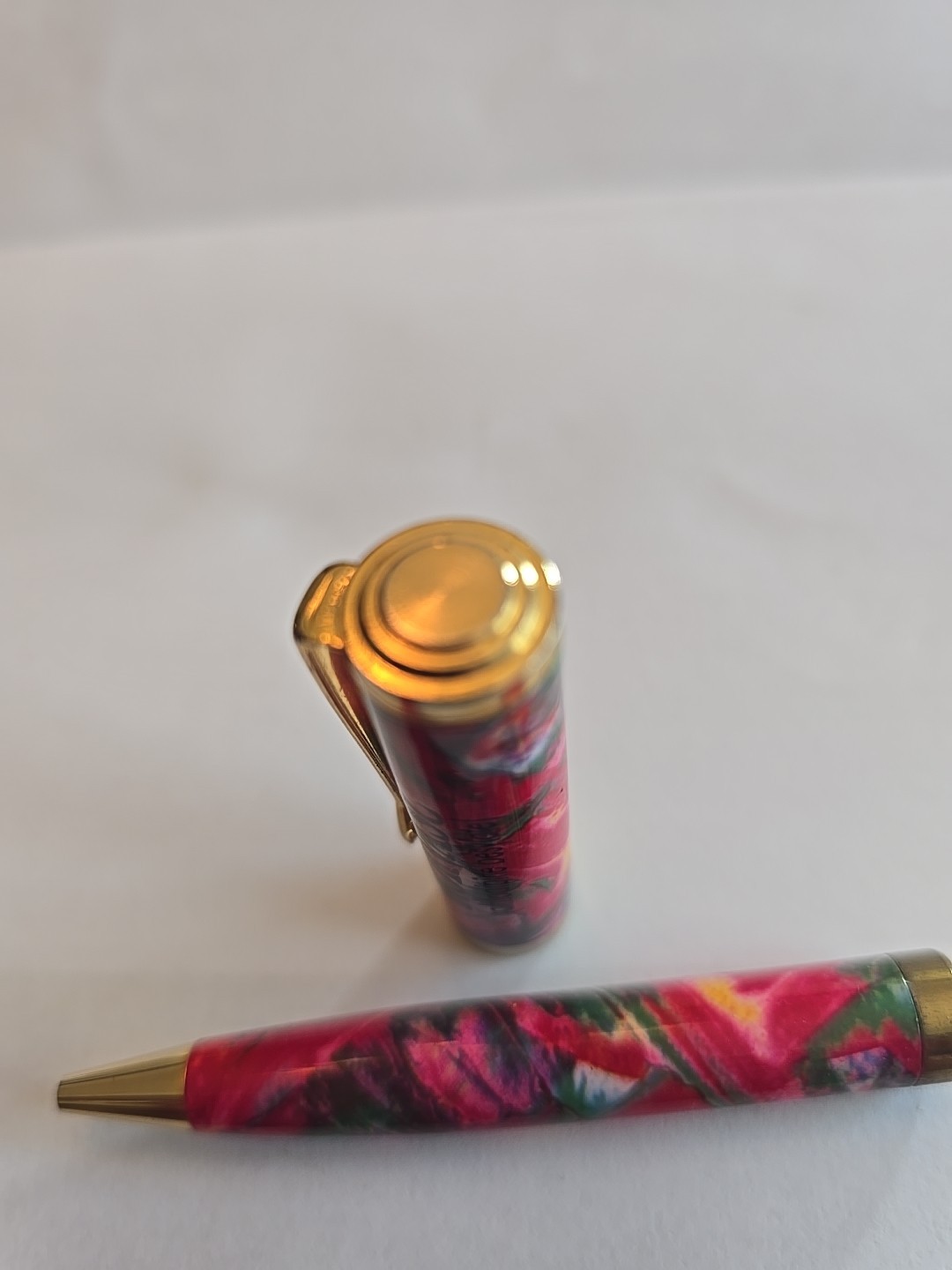 Colorful Norvasc Metal PEN Drug Rep Pharmaceutical Promo Advertising As Is