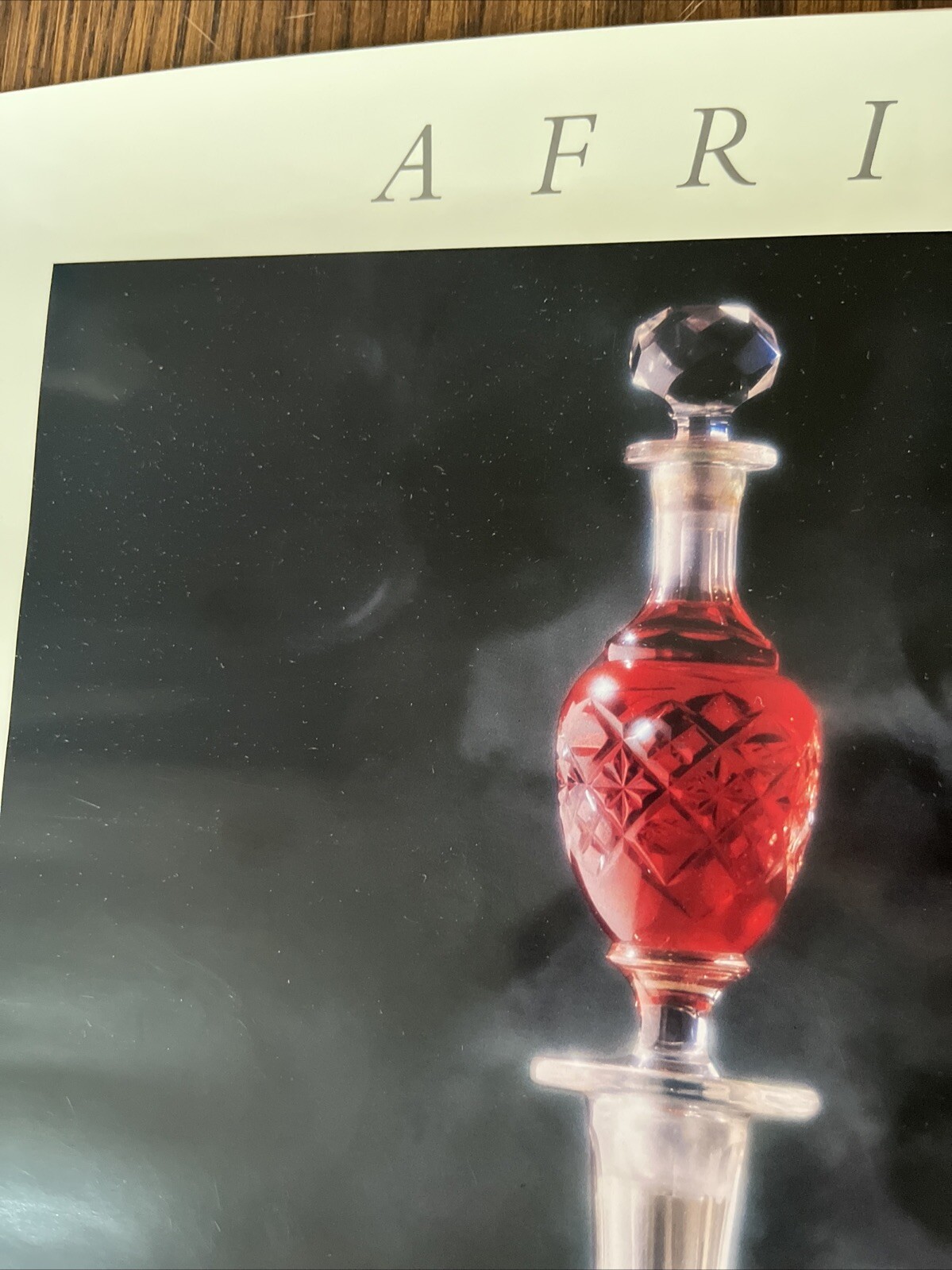 Vintage 1990 Show Globe History Julius Caesar Rome Pharmacy Poster Afrin Promo