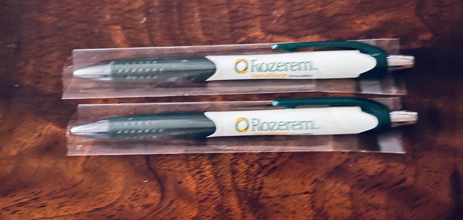 2 Rare Rozerem Pharmaceutical Drug Rep Pens! Write